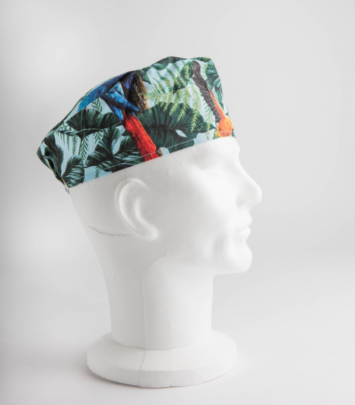 Parrot Paradise Surgeons Hat 100% Cotton