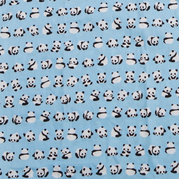 Blue Panda Surgeons Hat 100% Cotton