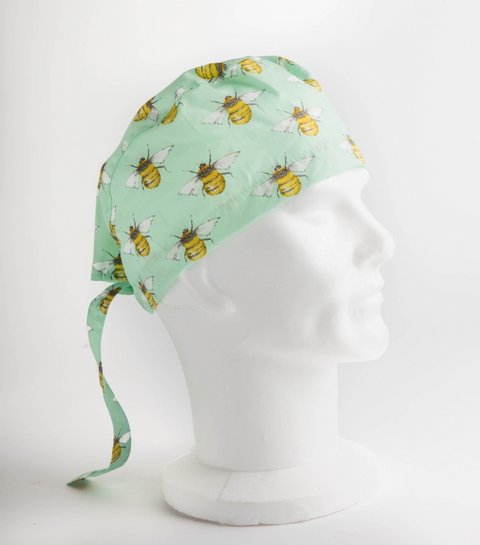 Bumble Bee Meadow Surgeons Hat 100% Cotton