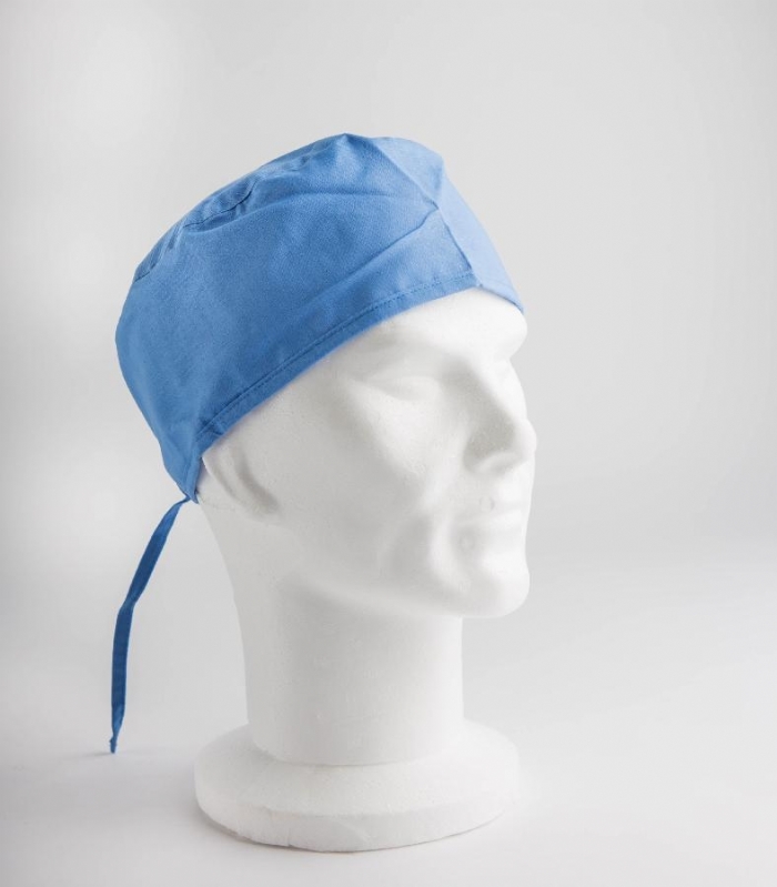 Hospital Blue Surgeons Hat 100% Cotton