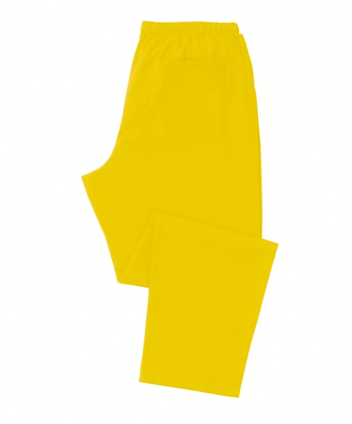 Yellow Scrub Trousers 100% Cotton