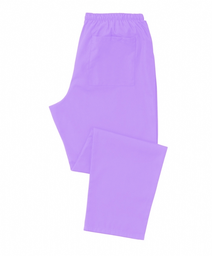 Lilac Scrub Trousers 100% Cotton