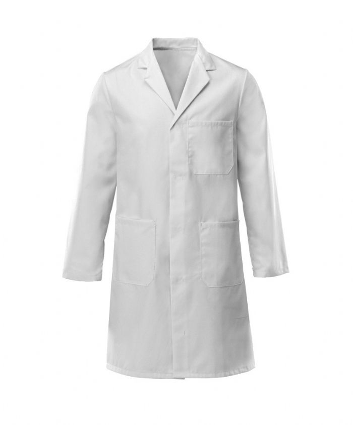 Lab Coat Stud 100% Cotton