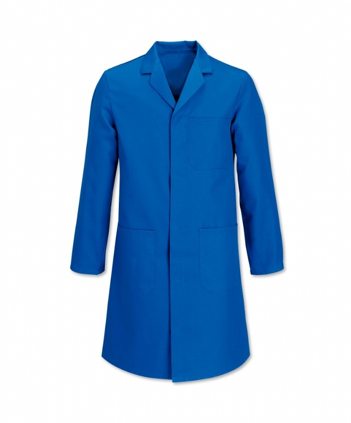 Lab Coat Stud Fastening - 100% Cotton