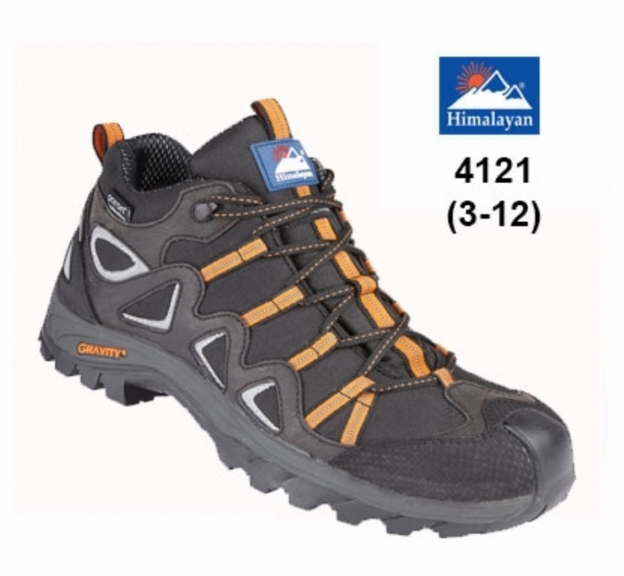 HIMALAYAN Black Gravity TRXII ''Poron'' Waterproof Hiker with Metal Free Cap/Midsole & Gravity Sole