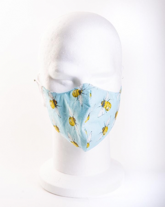  Bumble Bee Sky Face Mask 100% Cotton