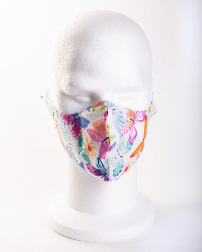  Beautiful Butterflies Face Mask 100% Cotton