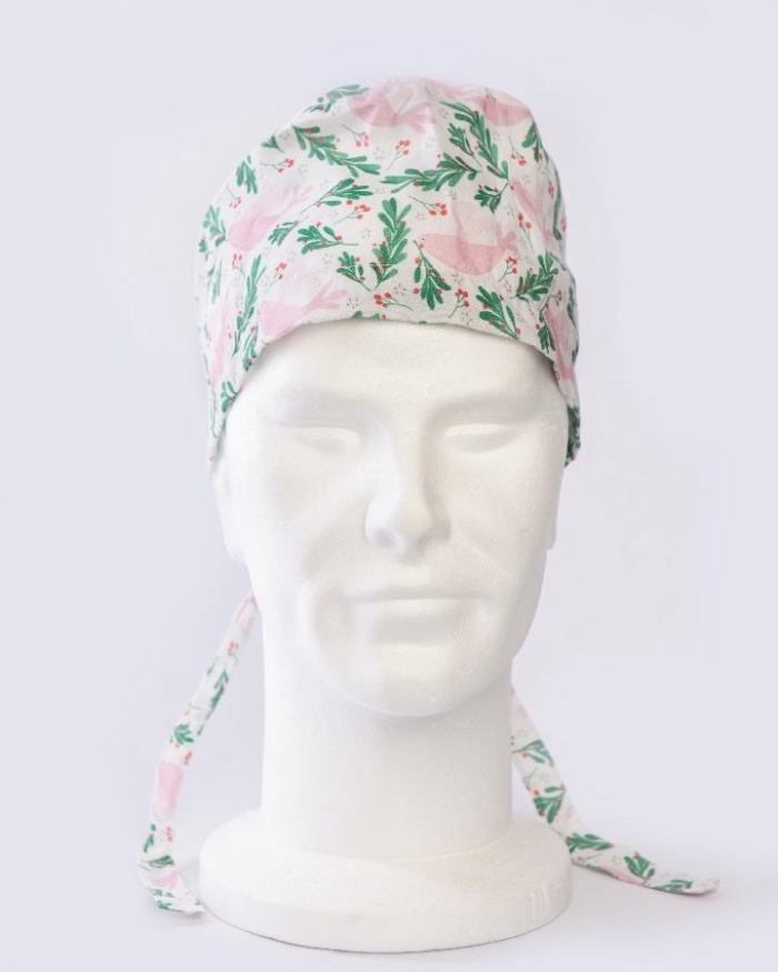  Pink Dove Surgeons Hat 100% Cotton