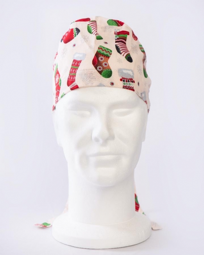  Christmas Elfs Stockings Surgeons Hat 100% Cotton