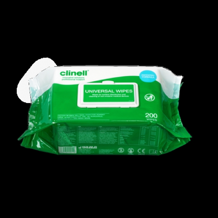 Clinell Universal Wipes 200