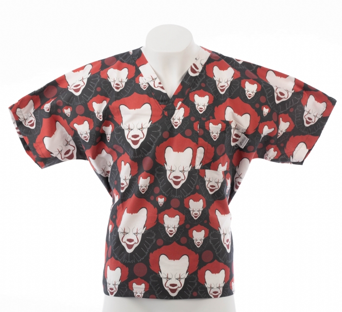 Pennywise Short Sleeve Scrub Top 100% Cotton