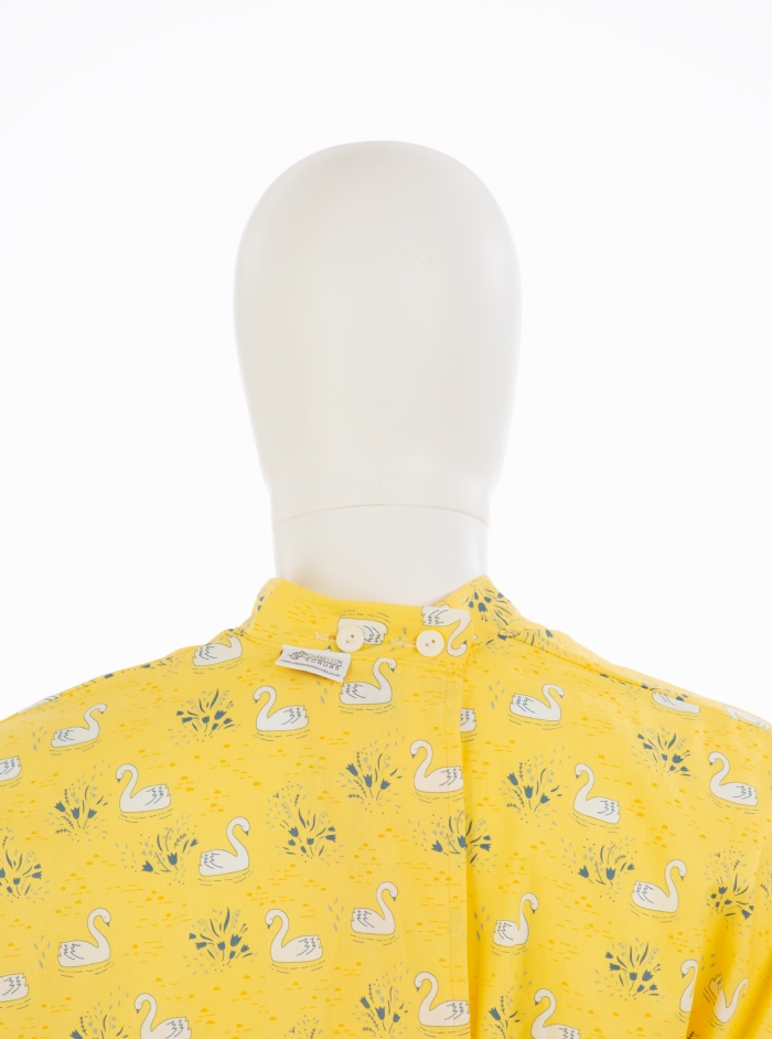 Yellow Majestic Swan Surgical Gown 100% Cotton