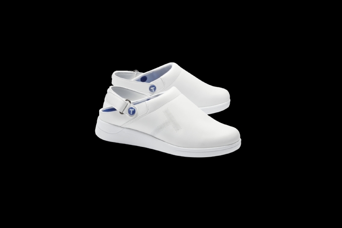 Toffeln UltraLite Washable Clog - White