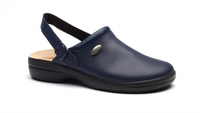 Toffeln FlexLite - Navy (With heel strap)