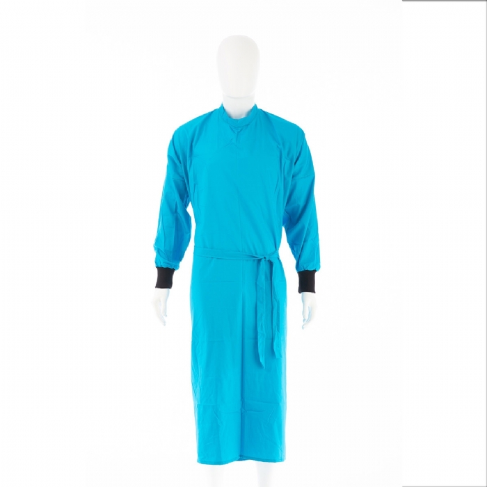 Peacock Coloured Surgical Gown 100% Cotton
