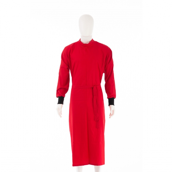 Scarlet Surgical Gown 100% Cotton