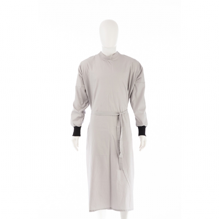 Light Grey Surgical Gown 100% Cotton