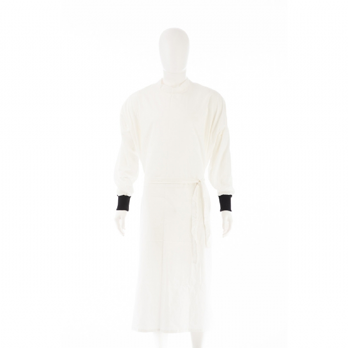 Ivory Surgical Gown 100% Cotton