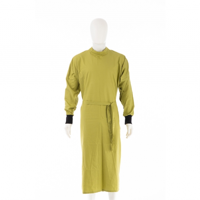 Sage Coloured Surgical Gown 100% Cotton