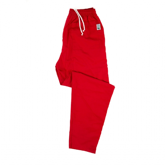 Scarlet Scrub Trousers 100% Cotton