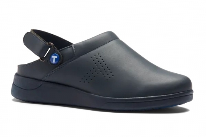 Toffeln UltraLite Washable Clog - Navy (perforated)