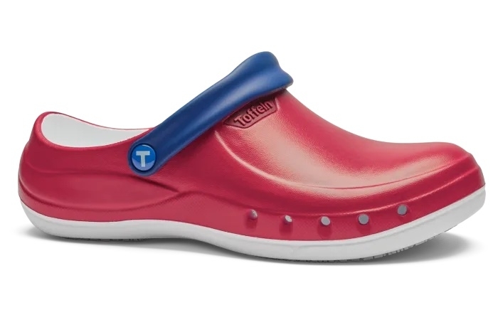 Toffeln EziKlog V2.0 - Raspberry & Navy With Side Vents
