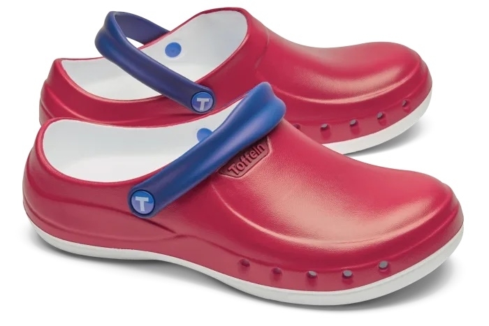 Toffeln EziKlog V2.0 - Raspberry & Navy With Side Vents