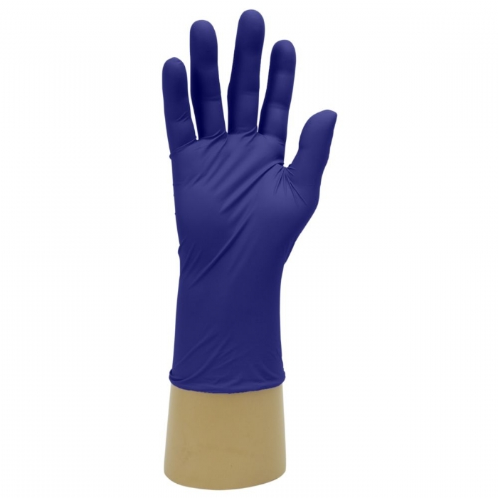 SafeDon SD91E Blue Nitrile Powder Free Exam Gloves