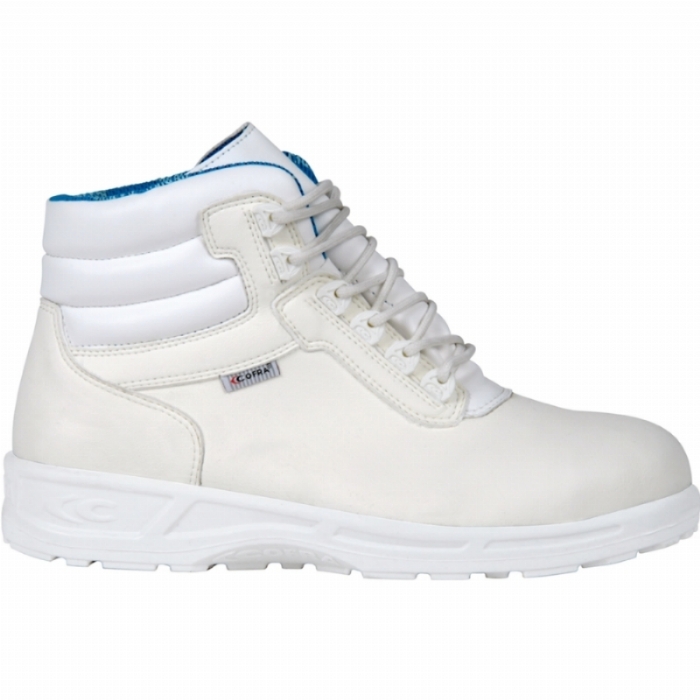 Cofra Lab White S2 Safety Boot with Steel Toe Cap