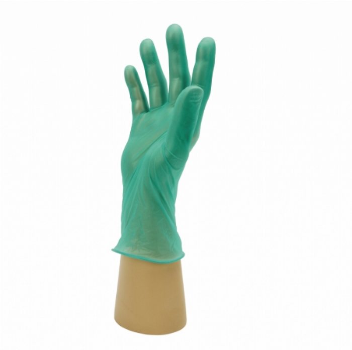 Polyco Healthline GD17 Powder-Free Disposable Vinyl Gloves – Green, Red & Yellow Latex-Free Hygiene Gloves