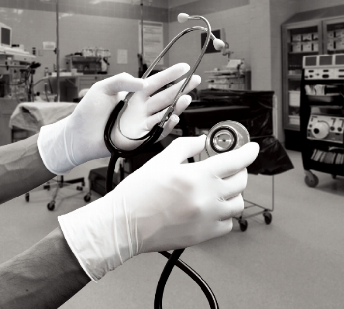 Polyco Healthline HandSafe GN92 White Nitrile Powder-Free Exam Gloves – Latex Free Medical PPE