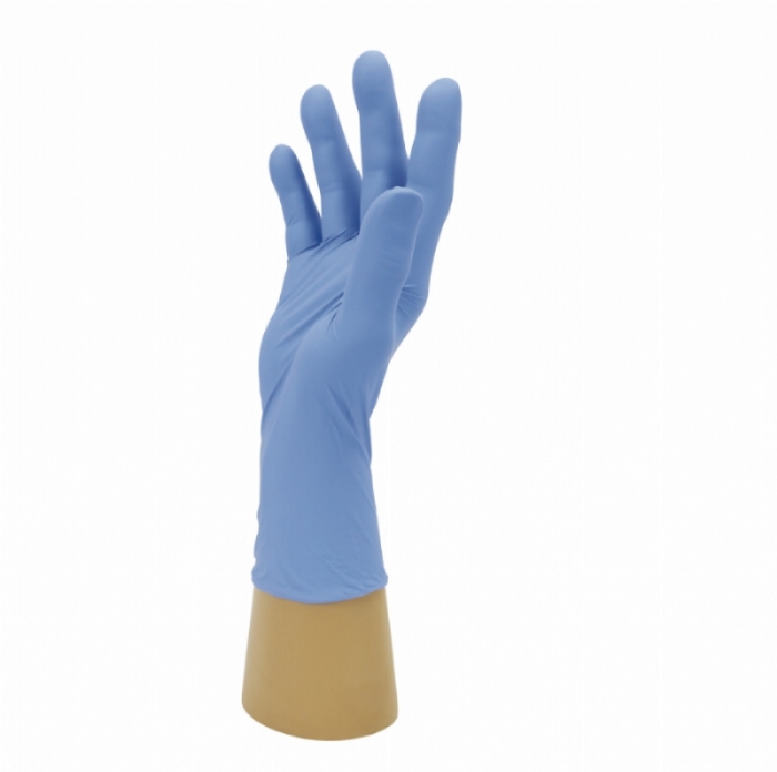 Polyco Healthline HandSafe GN99 Blue 9 Newton Nitrile Powder-Free Exam Gloves – Latex Free High-Strength PPE