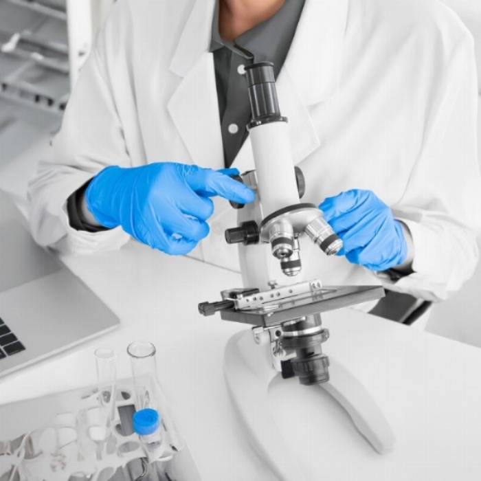 NU102 Nutouch Blue Nitrile Powder-Free Disposable Gloves – Latex Free Medical & Industrial PPE