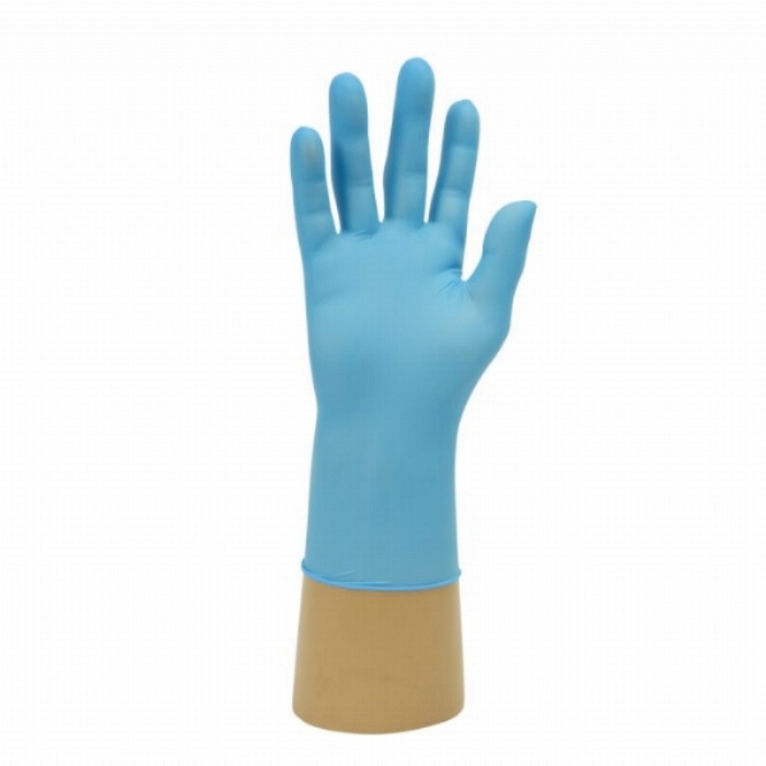 NU102 Nutouch Blue Nitrile Powder-Free Disposable Gloves – Latex Free Medical & Industrial PPE