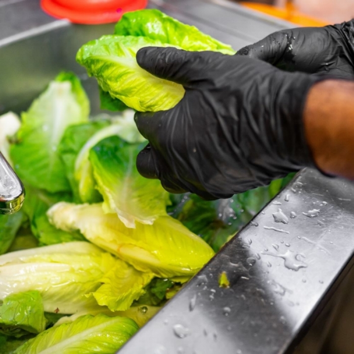 NU105 Nutouch Premium Black Nitrile Powder-Free Disposable Gloves – Latex Free Industrial PPE