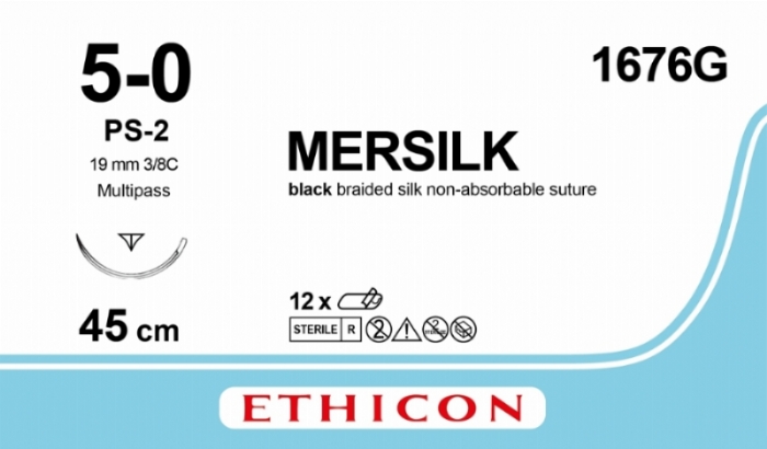 MERSILK SUTURE<br/>Size: SILK<br/>Colour: 5-0<br/>Style: cutting
