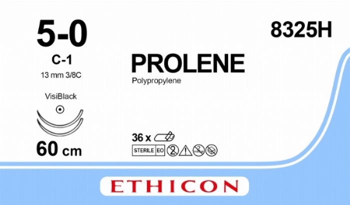 PROLENE Polypropylene Suture<br/>Size: PROLENE<br/>Colour: 5-0<br/>Style: non cutting