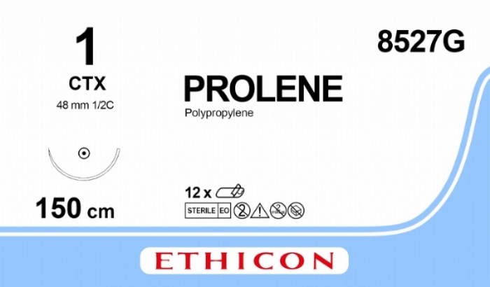 PROLENE Polypropylene Suture<br/>Size: PROLENE<br/>Colour: 1<br/>Style: non cutting