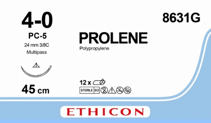 PROLENE Polypropylene Suture<br/>Size: PROLENE<br/>Colour: 4-0<br/>Style: cutting