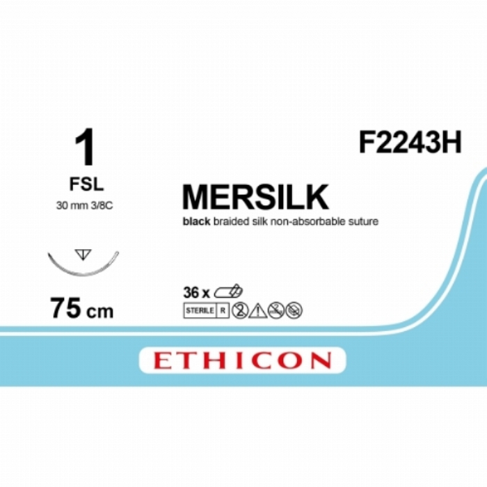 MERSILK SUTURE<br/>Size: SILK<br/>Colour: 1<br/>Style: cutting