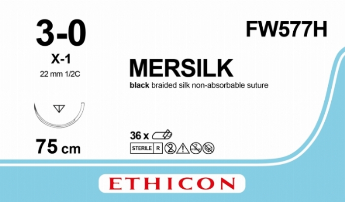 MERSILK SUTURE<br/>Size: SILK<br/>Colour: 3-0<br/>Style: cutting<br/>Size: SILK<br/>Colour: 3-0<br/>Style: cutting