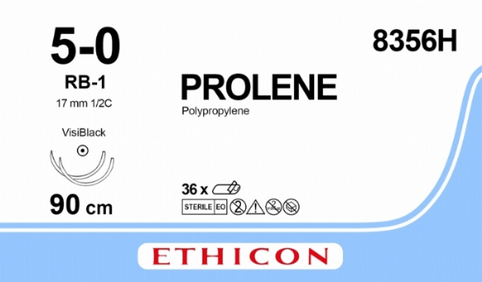 PROLENE Polypropylene Suture<br/>Size: PROLENE<br/>Colour: 5-0<br/>Style: non cutting