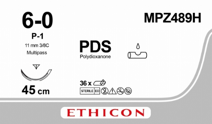 PDS II (polydioxanone) Suture