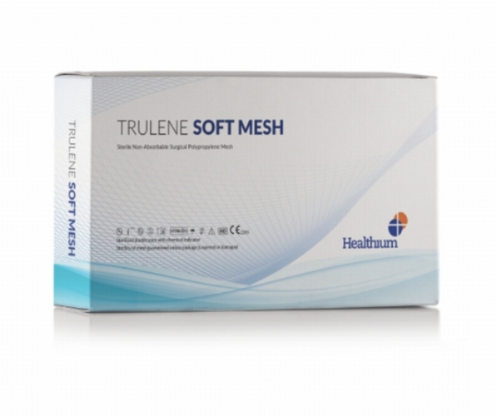 Q-close TRULENE Soft Hernia Mesh – 10 cm × 15 cm – Non-Absorbable Polypropylene Soft Surgical Mesh (Box of 4)