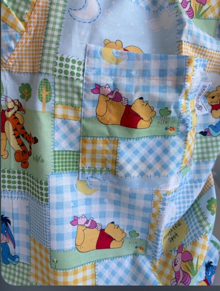 Disney Winnie the Pooh & Friends Short Sleeved Top 100% Cotton